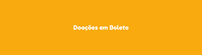 Doações em Boletos